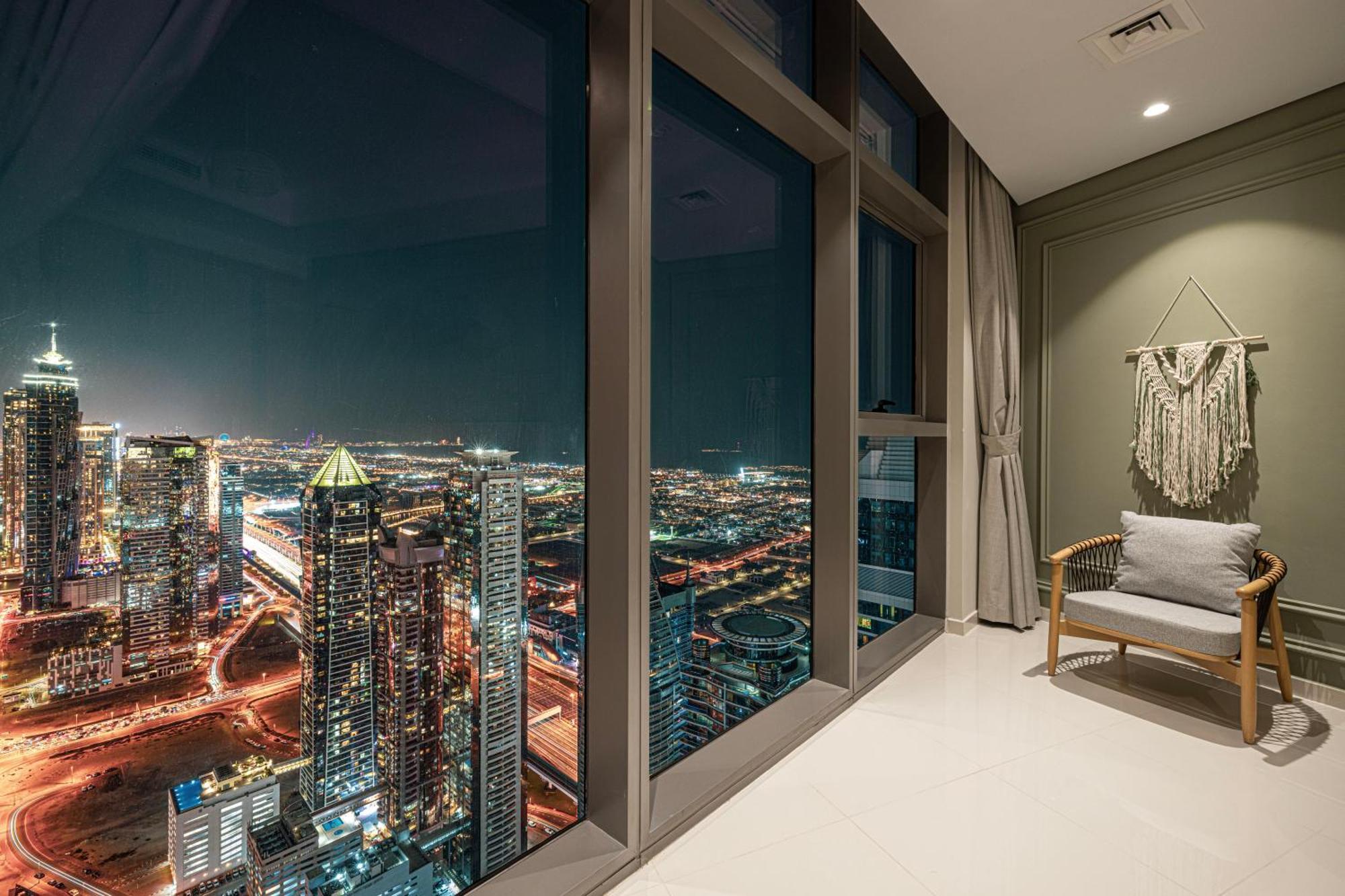 Apartmán Highest Infinity Pool In Downtown Dubaj Exteriér fotografie